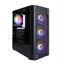 Boost Lion RGB ATX Mid-Tower Computer Case with 4 RGB Fans Included