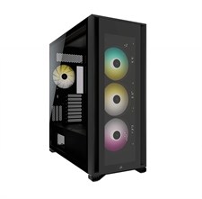 CORSAIR iCUE 7000X RGB Full-Tower ATX Computer Case - Black 