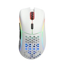 Glorious Model D Wireless RGB Gaming Mouse - Matte White