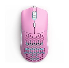 Glorious Model O Minus Lightweight RGB Gaming Mouse - Matte Pink