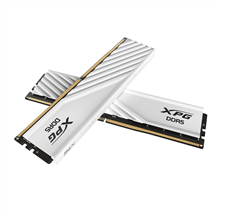 XPG Lancer Blade 64GB (2x32GB) DDR5 6000MHz Desktop Memory Ram - White