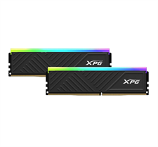 XPG SPECTRIX D35G RGB 16GB (2x8) DDR4 3600MHz Desktop Memory - Black