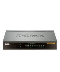 D-Link DES-1008PA 8-Port Fast Ethernet Unmanaged Desktop Switch w/ 4x PoE Ports
