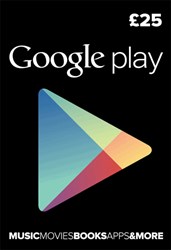 £25 GBP Google Play Gift Card [UK Region Digital Code]