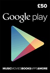 £50 GBP Google Play Gift Card [UK Region Digital Code]