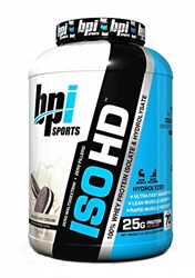 BPI Sports ISO HD Whey Protein Isolate and Hydrolysate - 5 lbs