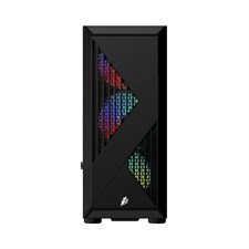 1st Player F3-A ATX Mid-Tower Gaming Computer Case With 3 F1-3 Pin RGB Fans 
