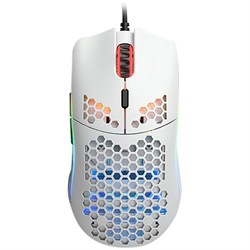 Glorious Model O Minus Lightweight RGB Gaming Mouse - Matte White