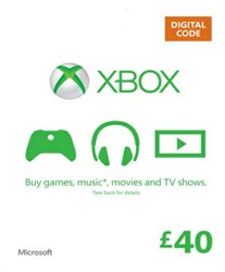 Xbox Live £40 Gift Card [Online Digital Code]