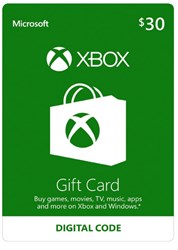 Xbox Live $30 Gift Card [Online Digital Code]