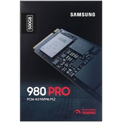 Samsung 980 PRO 500GB PCIe 4.0 NVME M.2 SSD