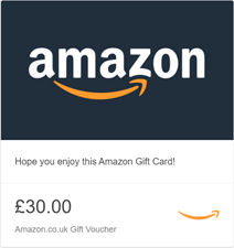 £30 Amazon UK Gift Card [Digital Code]