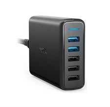 Anker PowerPort Speed 63W 5 Ports USB Wall Charger