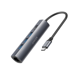 Anker Premium 5-in-1 USB C Adapter with Ethernet Port