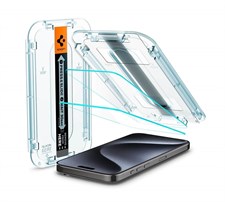 Apple iPhone 15 Pro EZ Fit Screen Protector by Spigen - Pack of 2