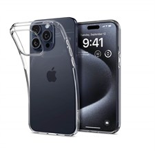 Apple iPhone 15 Pro Liquid Crystal Case by Spigen - Clear