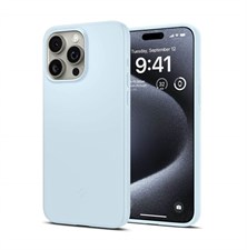 Apple iPhone 15 Pro Thin Fit Case by Spigen - Mute Blue