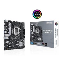 Asus Prime B760M-K D4 Intel B760 LGA 1700 mATX Motherboard with PCIe 4.0