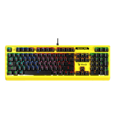 Bloody B810RC Light Strike RGB Animation Mechanical Gaming Keyboard - Punk Yellow
