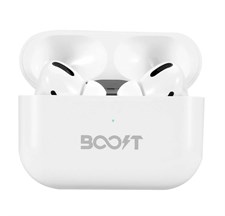 Boost Falcon True Wireless Stereo Earbuds With Yellow Silicone Shell
