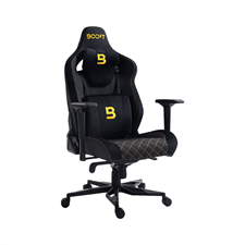 Boost Throne High Quality Leather Gaming Chair - Black