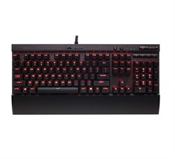 Corsair K70 RAPIDFIRE Mechanical Gaming Keyboard, Backlit Red LED, Cherry MX Speed Keys