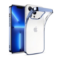 Apple iPhone 13 Pro Max Project Zero Colored Sides TPU Case - Midnight Blue