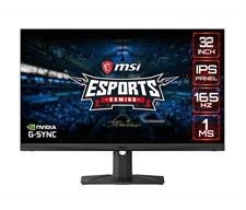 MSI Optix MAG321QR 31.5" WQHD 2K 165Hz 1ms G-Sync Compatible Gaming Monitor 