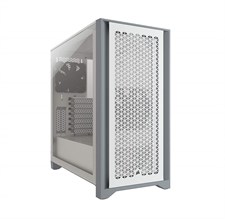 Corsair 4000D Airflow Tempered Glass Mid-Tower ATX Computer Case - White