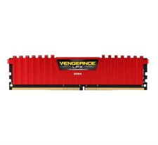 Corsair VENGEANCE® LPX 8GB (1x8GB) DDR4 2666MHz Desktop Memory - Red