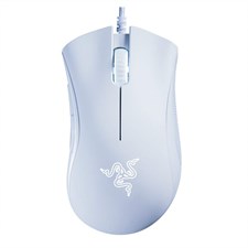Razer DeathAdder Essential Gaming Mouse with 6,400 DPI Optical Sensor - White