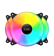 Ease EAF12MB 120mm ARGB Computer Case Fan - 3 in 1 Pack