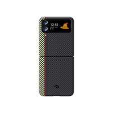 Galaxy Z Flip 4 MagEZ 3 Case Carbon Fiber Magnetic by PITAKA - Overture