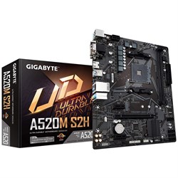 GIGABYTE A520 S2H Ultra Durable A520 AM4 AMD mATX Motherboard