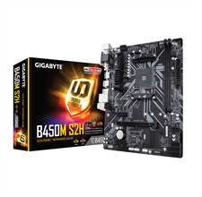 Gigabyte B450M S2H AMD AM4 B450 Ultra Durable Micro ATX Motherboard