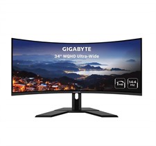 Gigabyte G34WQC 34" 2K 144Hz 1ms HDR400 Ultra-Wide Curved Gaming Monitor