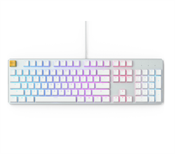 Glorious GMMK Full Size PreBuilt Gaming Keyboard -White