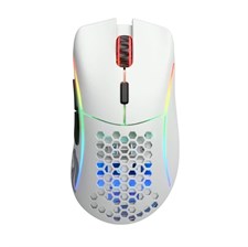 Glorious Model D Minus Ultralight Wireless RGB Gaming Mouse - Matte White