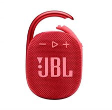 JBL Clip 4 Waterproof Portable Mini Bluetooth Speaker - Red