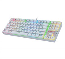 Redragon Kumara K552W-RGB Compact Mechanical Gaming Keyboard - White