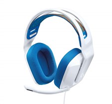 Logitech G335 Lightweight Wired Gaming Headset - White