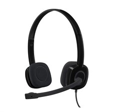Logitech H151 Stereo Multi-Device Headset with Noise-Cancelling Microphone