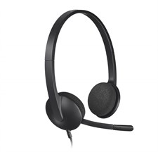 Logitech H340 Stereo USB Headset with Noise Cancelling Mic