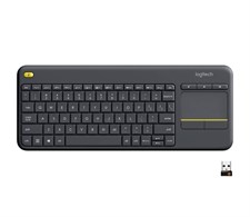 Logitech K400 Plus Wireless Touch Keyboard With Easy Media Control and Built-in Touchpad