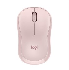 Logitech M240 Silent Reliable Bluetooth Mouse with Comfortable Shape and Silent Clicking - Pink