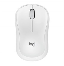 Logitech M240 Silent Reliable Bluetooth Mouse with Comfortable Shape and Silent Clicking - White