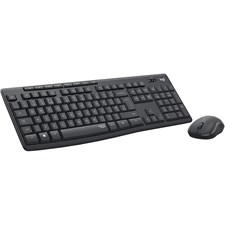 Logitech MK295 Wireless Mouse & Keyboard Combo with Silent Touch Technology