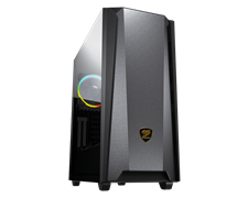COUGAR MX660 Iron RGB Mid Tower Computer Case with Sophisticated Design
