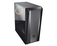 COUGAR MX660 Iron RGB Advanced Mid-Tower Case with Sophisticated Design