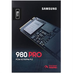 Samsung 980 PRO 1TB PCIe 4.0 NVME M.2 SSD